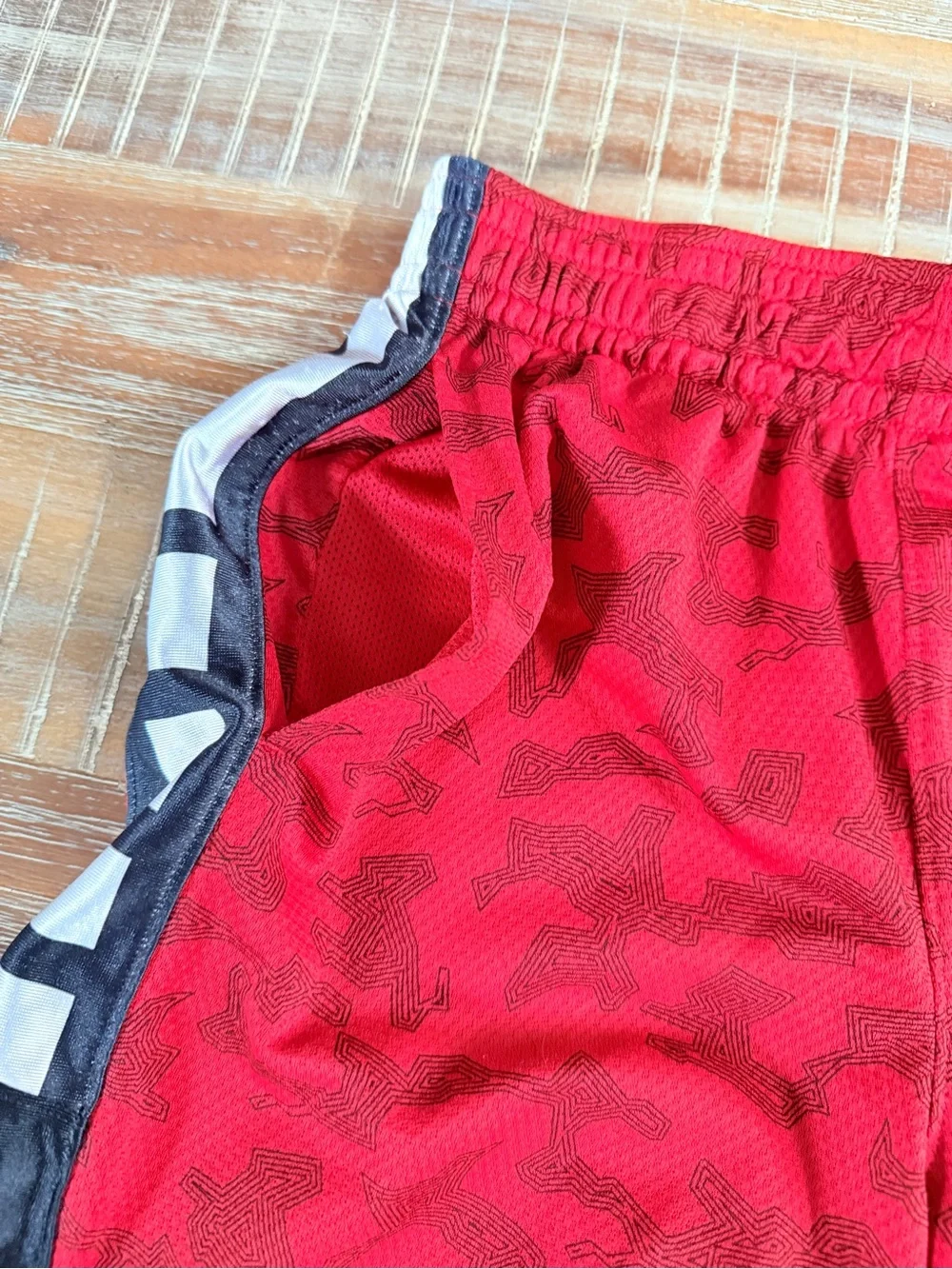 Nike Boy’s Dri Fit Red Athletic Shorts